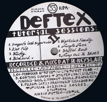 DEF TEX / デフ・テックス / TUTORIAL SESSIONS II