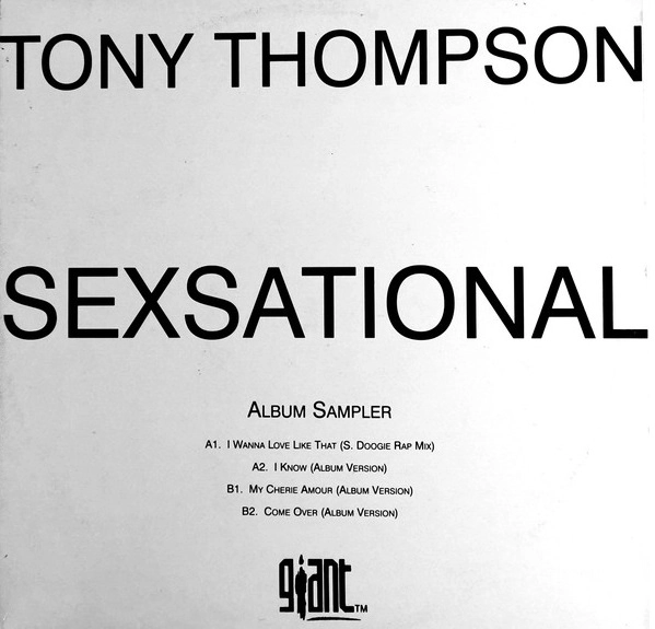 TONY THOMPSON / SEXSATIONAL SAMPLER