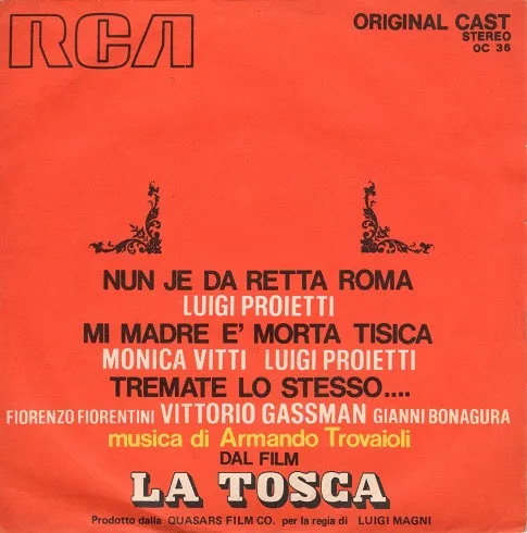 ARMANDO TROVAIOLI / アルマンド・トロヴァイオーリ / NUN JE DA RETTA ROMA