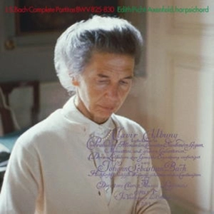 EDITH PICHT-AXENFELD / エディト・ピヒト=アクセンフェルト / バッハ: パルティータ全集