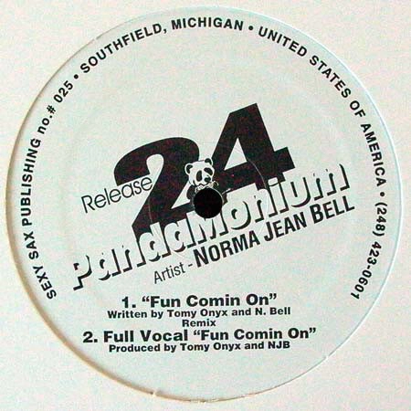 NORMA JEAN BELL / ノーマ・ジーン・ベル / FUN COMIN ON