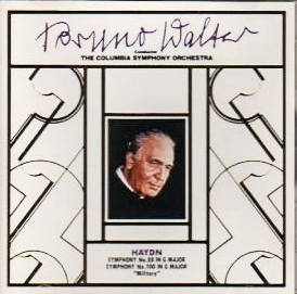 BRUNO WALTER / ブルーノ・ワルター / ハイドン：交響曲第88番&第100番