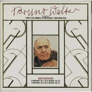 ベートーヴェン: 交響曲第7番 / 8番 / BRUNO WALTER / ブルーノ