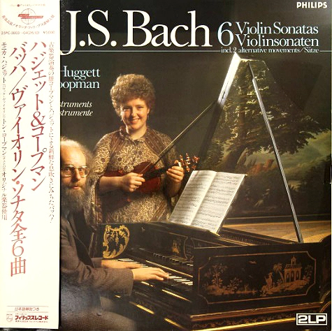 MONICA HUGGETT / モニカ・ハジェット / バッハ：ヴァイオリン・ソナタ全6曲