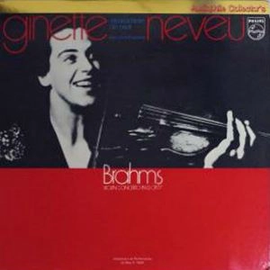 GINETTE NEVEU / ジネット・ヌヴー / ブラームス: ヴァイオリン協奏曲