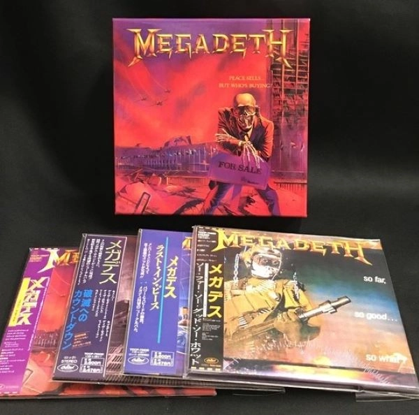 MEGADETH / メガデス / ピース･セルズ…バット･フーズ･バイイング？ BOX 4タイトル まとめ買いセット