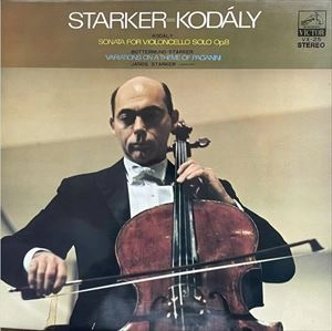 JANOS STARKER / ヤーノシュ・シュタルケル / コダーイ: 無伴奏チェロソナタ 作品8
