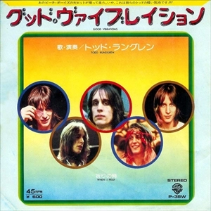 TODD RUNDGREN (& UTOPIA) / トッド・ラングレン (&ユートピア) / グッド･ヴァイブレイション