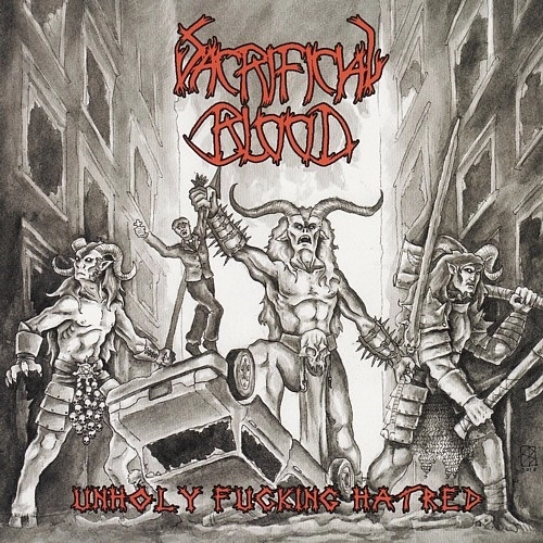 SACRIFICIAL BLOOD / UNHOLY FUCKING HATRE