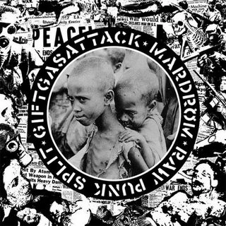 GIFTGASATTACK : MARDROM / RAW PUNK SPLIT