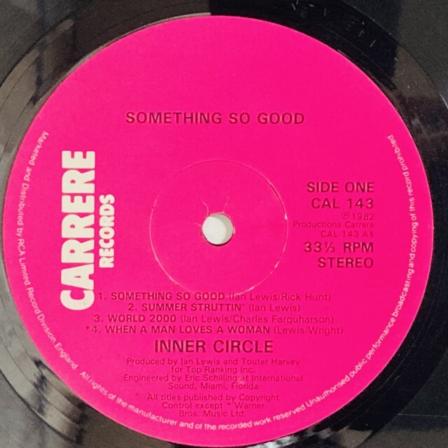 INNER CIRCLE / インナー・サークル / SOMETHING SO GOOD