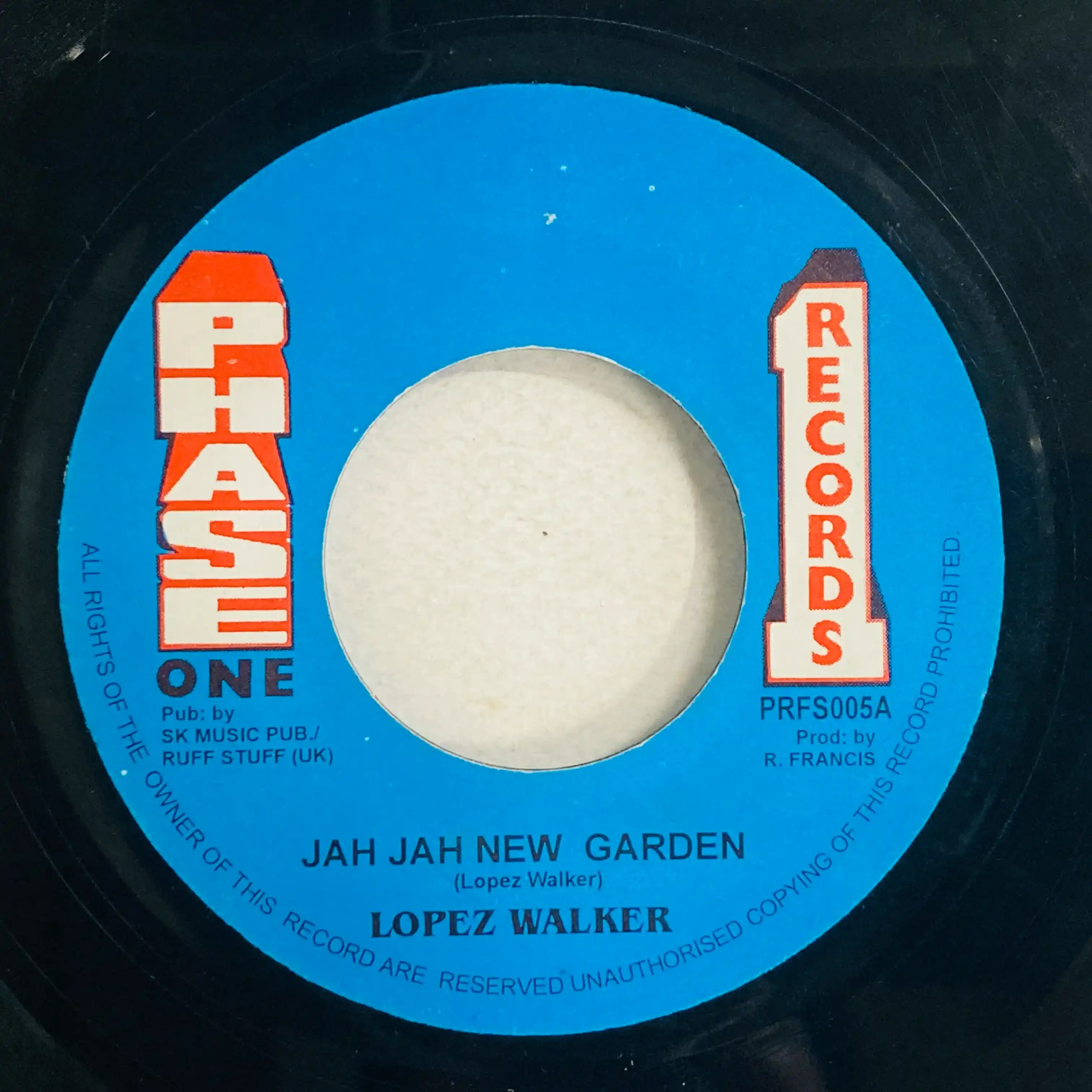 LOPEZ WALKER / JAH JAH NEW GARDEN