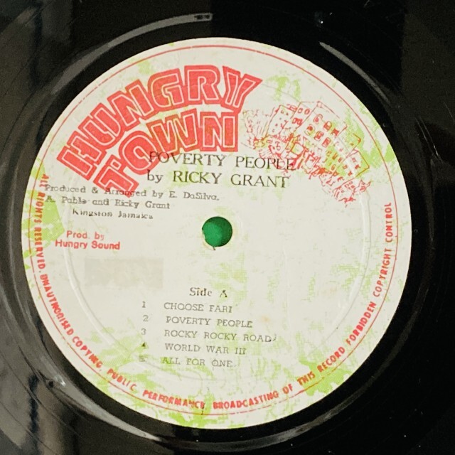 RICKY GRANT / リッキー・グラント / POVERTY PEOPLE