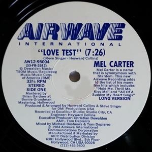 MEL CARTER / LOVE TEST
