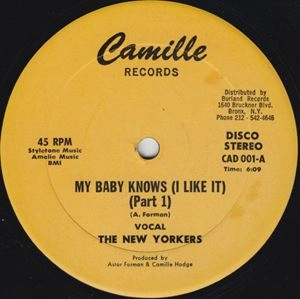 NEW YORKERS / MY BABY KNOWS (I LIKE IT)