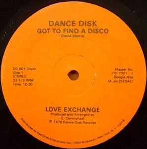 LOVE EXCHANGE / ラブ・エクスチェンジ / GOT TO FIND A DISCO