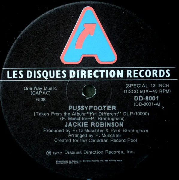 JACKIE ROBINSON / ジャッキー・ロビンソン / PUSSYFOOTER