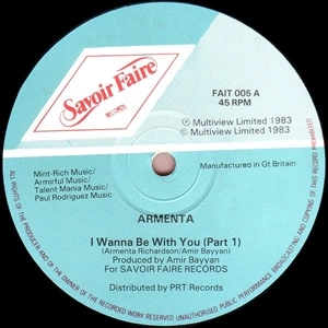 ARMENTA / I WANNA BE WITH YOU