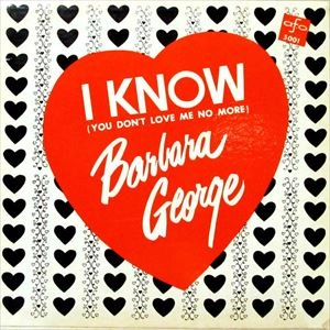 BARBARA GEORGE / バーバラ・ジョージ / I KNOW