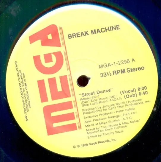 BREAK MACHINE / STREET DANCE