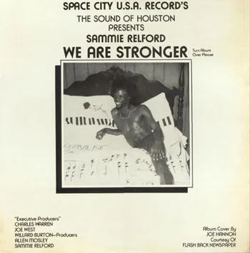SAMMIE RELFORD / サミー・レルフォード / WE ARE STRONGER TOGETHER