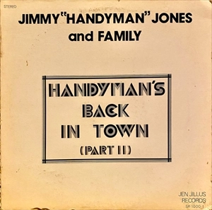 JIMMY JONES / ジミー・ジョーンズ / HANDYMAN'S BACK IN TOWN (PART Ⅱ) / HANDYMAN'S BACK IN TOWN (PART 2)