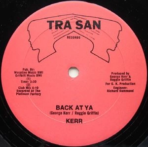 KERR / カー / BACK AT YA