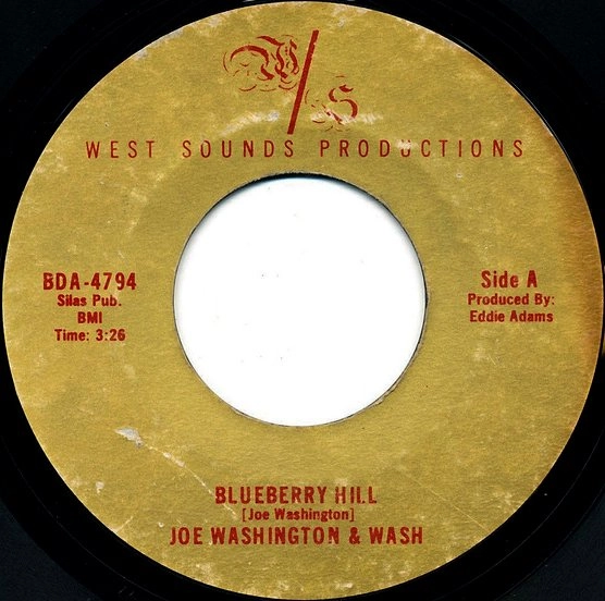 JOE WASHINGTON & WASH / BLUEBERRY HILL