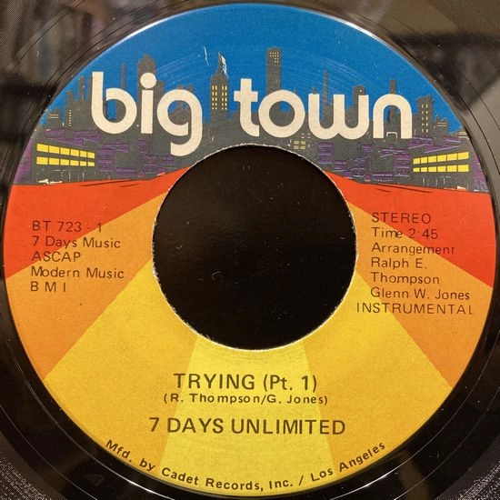7 DAYS UNLIMITED / TRYING