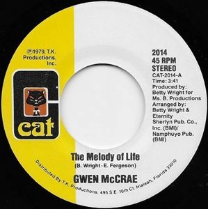 GWEN MCCRAE / グウェン・マックレー / MELODY OF LOVE