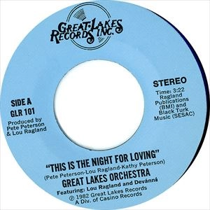 GREAT LAKES ORCHESTR / THIS IS THE NIGHT FOR LOVING