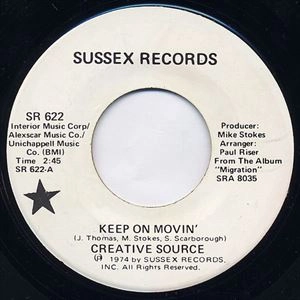 CREATIVE SOURCE / クリエイティヴ・ソース / KEEP ON MOVIN'