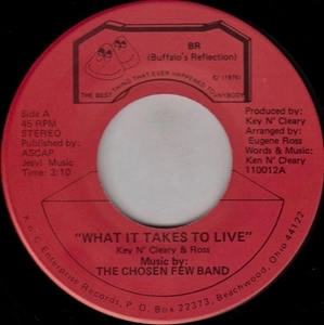 CHOSEN FEW / チョーズン・フュー / WHAT IT TAKES TO LIVE