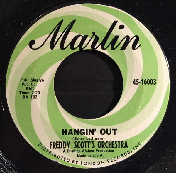 FREDDY SCOTT & ORCHESTRA / HANGIN' OUT