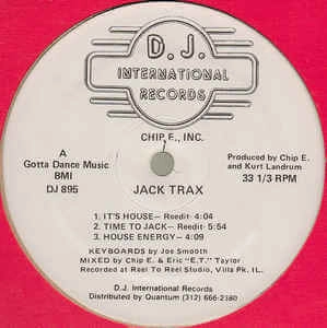 CHIP E. / チップE / JACK TRAX