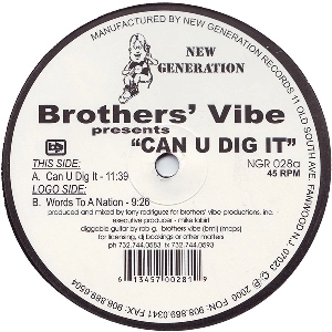BROTHERS' VIBE / CAN U DIG IT