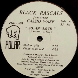 BLACK RASCALS / ブラック・ラスカルズ(BLAZE) / SO IN LOVE
