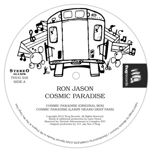 RON JASON / COSMIC PARADE EP(LARRY HEARD REMIX)
