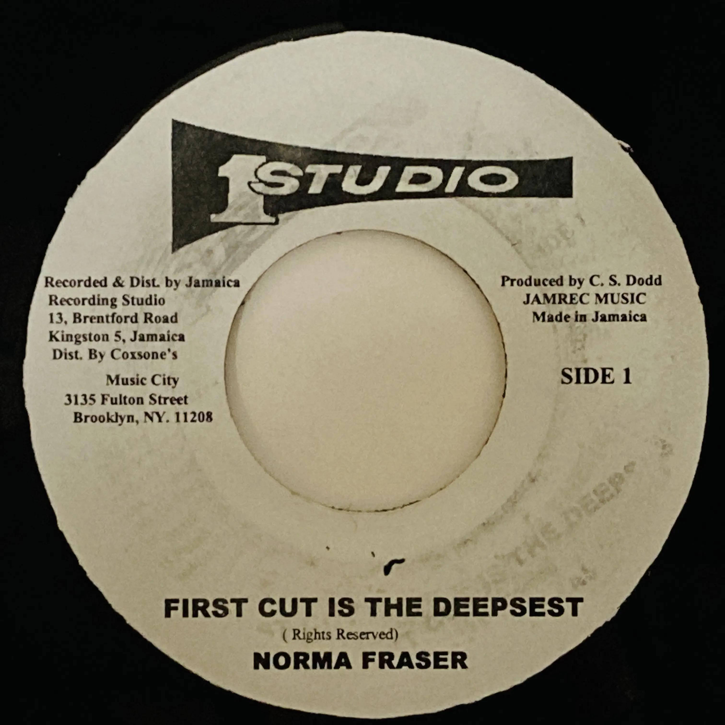 NORMA FRAZER / ノーマ・フレイザー / FIRST CUT IS THE DEE