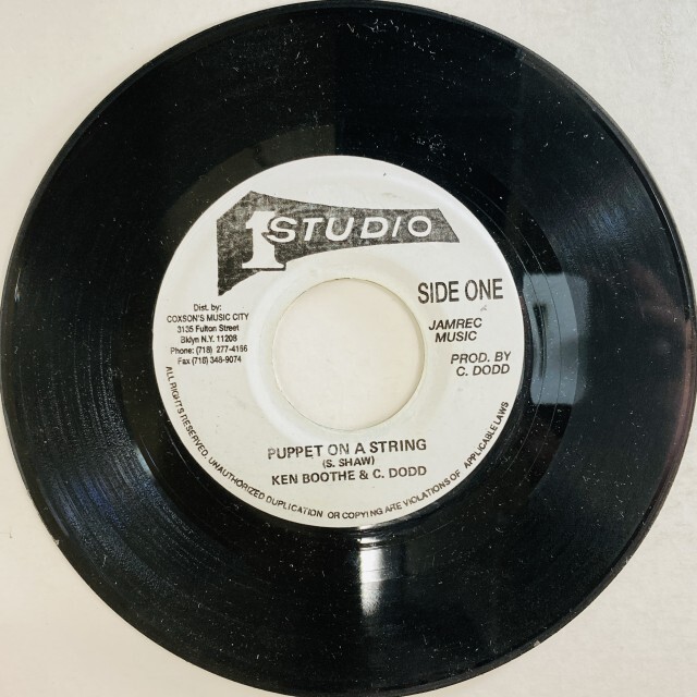 KEN BOOTHE / ケン・ブース / PUPPET ON A STRING
