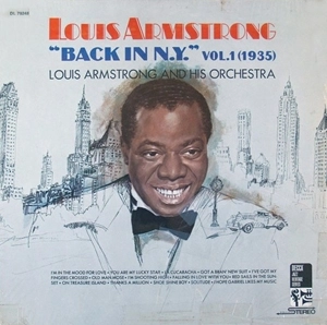 LOUIS ARMSTRONG / ルイ・アームストロング / BACK IN N.Y. VOL.1