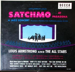 LOUIS ARMSTRONG / ルイ・アームストロング / SATCHMO AT PASADENA