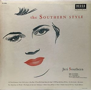 JERI SOUTHERN / ジェリ・サザーン / SOUTHERN STYLE
