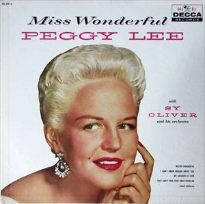 PEGGY LEE / ペギー・リー / MISS WONDERFUL