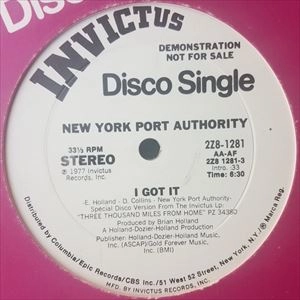 NEW YORK PORT AUTHORITY / I GOT IT