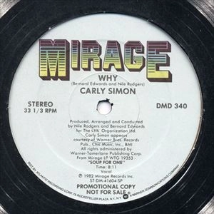 CARLY SIMON / カーリー・サイモン / WHY
