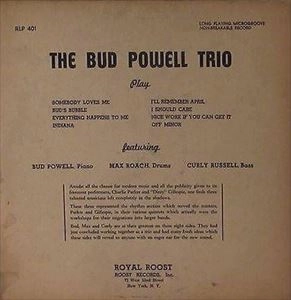 BUD POWELL / バド・パウエル / TRIO