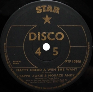 HORACE ANDY & TAPPER ZUKIE / NATTY DREAD A WEH SHE WANT(12")