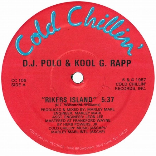 KOOL G RAP & DJ POLO / クール・G・ラップ&DJポロ / RIKERS ISLAND