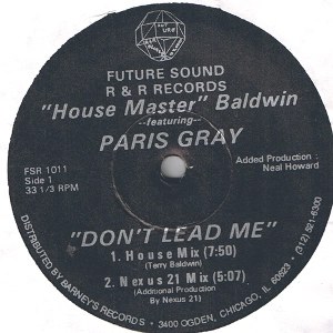 TERRY 'HOUSEMASTER' BALDWIN / DON'T LEAD ME(REMIX)